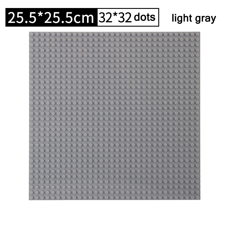 32*32 Dots Plastic Blocks Base Plates 50*50 Pink Compatible Big Brand City Classic Toys Mini Building Bricks Baseplates for Kids