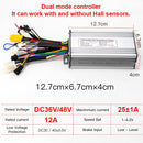 Ebike Controller 24V 36V 48V 250W 350W 500W 750W 1000W 1500W Brushless 6 9 12 18 Mosfet KT Controller Electric bike Accessorice