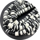 400pcs/Lot 3/4/5/6mm 16inch Round Slice Clay Beads Spacer Beads Polymer Clay Beads For Jewelry Making DIY Handmade Accessories