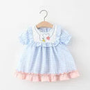 Melario Children's Clothing Baby Girl Clothes Summer Party Clothing for Girls Dress Cherry Dot Princess Dresses Bow Hat Outfits
