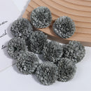 5PCS 4cm Hydrangea Artificial Flowers Head For Wedding Party Home Decoration Christmas New Year Gift Accessories Silk Flower