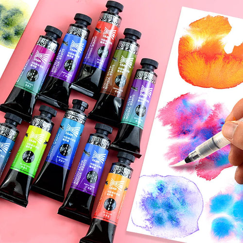 Super Vision 15ml Geschichtetes Master-Level Aquarell-Pigment Wasserfarben-Tuben zum Malen Zeichnen Kunstbedarf