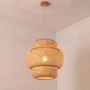 Modern Bamboo Hand Woven Bamboo Art Chandelier Dining Rroom Bamboo Lantern Chandelier Bedroom Dining Room Lamp