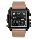 OULM Men Watch Top Luxury Brand Big Dial Sport Watches Mens Chronograph Quartz Wristwatch Date Male Clock Relogio Masculino
