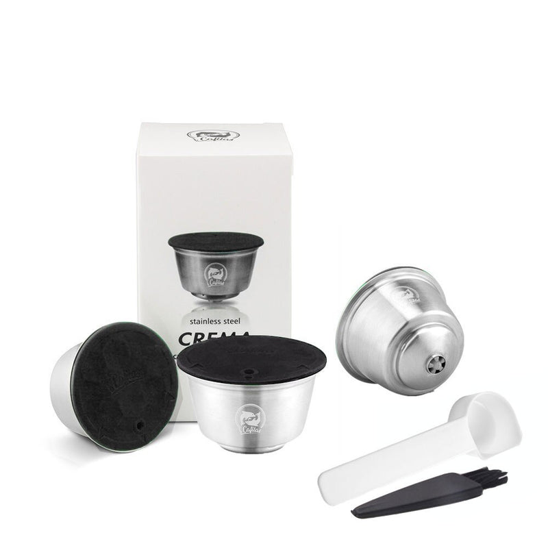 Dropshipping Link For Dolce Gusto For Nespresso Refillable Coffee Capsule Plastic Capsule Refillable Reusable