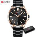 CURREN Watches Men Fashion Watch 2019 Luxury Stainless Steel Band Reloj Wristwatch Business Clock Waterproof  Relogio Masculino