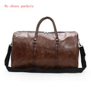 High Capacity Travel Bag Luggage Unisex Leisure Fitness Weekend Bag Business Suitcase Soft Leather Travel Duffels Shoulder Bags