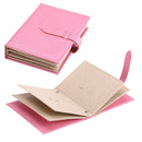 Earrings Jewelry Storage Box Bracket Earring Organizer Display Stand Portable Jewelry Bag Foldable Book Shape Leather Creative