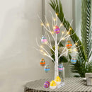 60cm Birke LED Lichterkette Osterdekorationen für Zuhause Ostern künstlicher Baum Hochzeitsdeko Lichter frohe Ostern Haus Heimleuchte Geschenk
