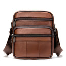 WESTAL Men's Leather Shoulder Bag Small Men's Genuine Leather Bag Man Mini Designer Bags Messenger Crossbody Bags Handbags 7350