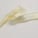 5Yards/Lot (günstige, dicke Quastenborte 2,8 cm breit Polyester Vorhang-/Kissenborte Ohrring-/Taschen-Dekorativer Spitzenfransen-Besatz zum Nähen