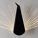 Bedside light wall lamp modern Simplicity peacock Lamps bedroom living room aisle corridor hotel wall light AC220V