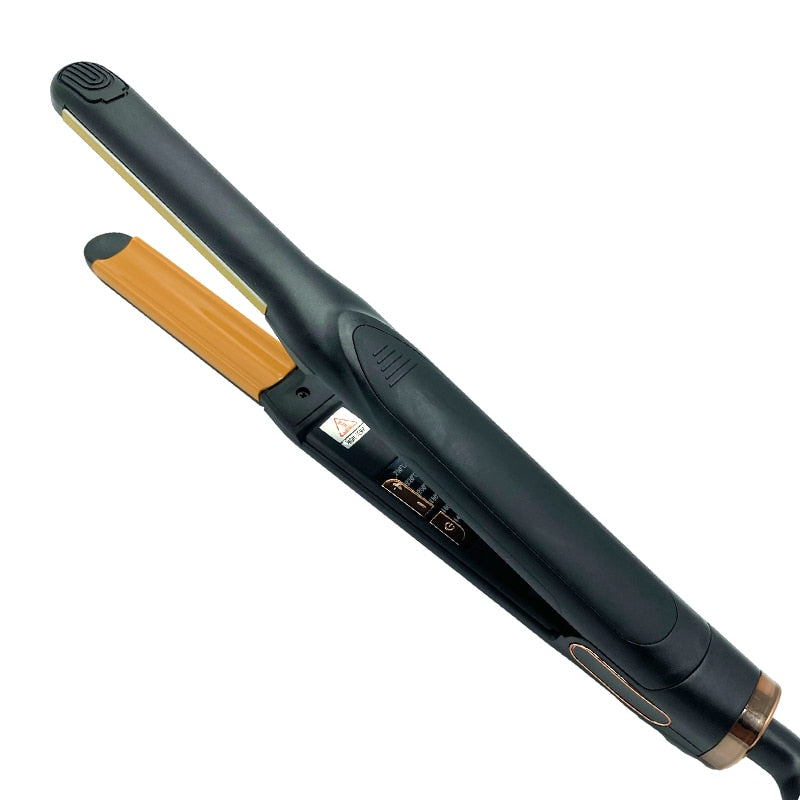 Professional Hair Straightener Curler Titanium Ceramic Heating Plate Flat Iron Hair Styling Curling Iron hair Straighting