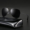 Marken-Design Klassische Pilotenbrille Damen Verspiegelte Fahr Retro-Rahmen Sonnenbrille Herren UV400 Gafas De Sol für Herren