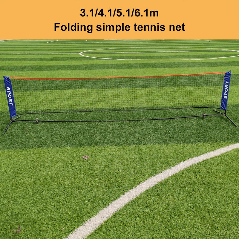 Standard Professional Tennis Training Net Portable Badminton Outdoor Tennis Net for Mesh Volleyball Sports Without Frame