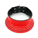 Fashion African Big Choker Necklace for Women  Punk Alloy Leather Maxi Jewelry Collar Statement Party Gold Necklace