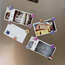 Yoga Fridge Magnet Mandala Refrigerator Sticker Buddha  Buddhism Hinduism 30MM Glass Dome Round Magnetic Decor 12PCS Gift Box