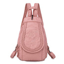 Hochwertiger Rucksack für Damen 2020 Neuer weißer Lederrucksack Schultasche für Teenager-Mädchen Weiblicher Reiserucksack Mochila