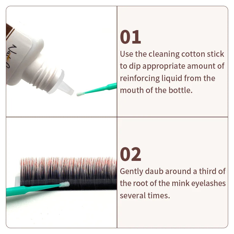 10ml Eyelash Extension Primer for Lash Application Extend Time Adhesive Bonding Strength False Eyelashes Fixing Agent Glue Tools