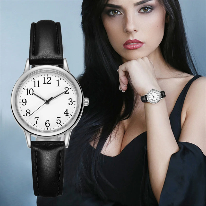 Watches For Women Leather Band Quartz Fine Watch Women Relogio Feminino Montre Femme שעונים לנשים מייקל קורס Женские Часы