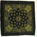 New Fashion Hip Hop 100% Cotton Bandana Square Scarf handkerchief Gradient Paisley print For Women Men Unisex headband 55*55cm