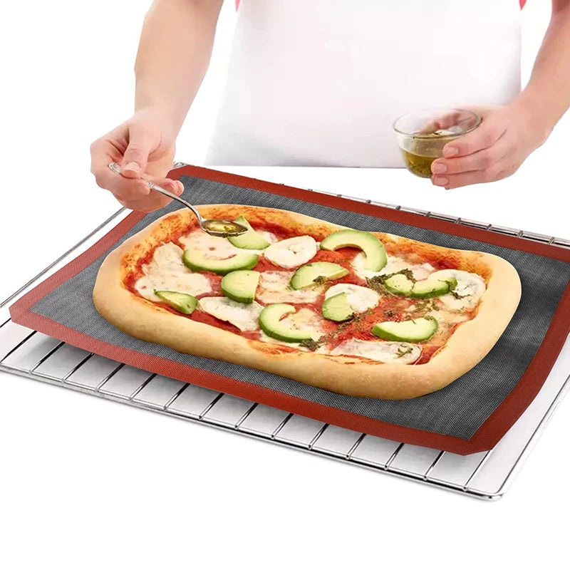 Non Stick Perforated Silicone Baking Mat 30x40 Heat Resistant Oven Sheet Liner For Bread/Cookie/Biscuits/Puff/Eclair Pastry Mat