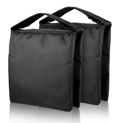Photography Black Sandbags Use For Background Backdrop Stand,Photo Studio Boom Arm Cantilever Light Tripod,Heavy Duty Sand Bag