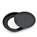 Non-Stick Tart Quiche Flan Pan Molds Pastry Cake Pizza Removable Loose Bottom Round Bread Cream Fondant Dessert Bakeware Tools