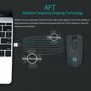 KuWFi Computer Mouse Bluetooth 4.0+2.4Ghz Mouse Wireless Dual Mode 2 In 1 2400DPI Ergonomic Portable Optical Mice for PC/Laptop