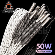 Trianglelab 3D-Drucker 6 * 20 mm 12 V / 24 V 50 W Heizpatrone mit 100 cm Kabel für 3D-Drucker für V6 HOTEND Volcano MK8 MK9