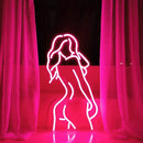 Live Nudes Sexy Lady Naked Girl Woman Neon Light Sign Party Wedding Decorations Home Wall Decor Gifts Night Bar Club Decor