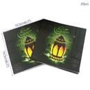 Ramadan Decoration Party Supplies EID Mubarak Paper Plate Cup For Ramadan Mubarak EID Party Home decoration Islam Muslim Party