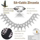 Luxuriöse, vereiste, gepflasterte Strasssteine, volle Miami Curb Cuban Chain CZ Bling Rapper Halsketten für Herren, Charm Schmuck, coole Geschenke