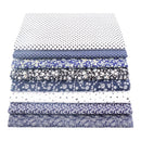 Teramila 8PCS Pack Square Multicolor Printed Cotton Fabric For Sewing Quilt Cloth Needlework Plaid Handicraft Material Patchwork