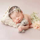 Newborn Photography Props Hollow Lace Blanket Baby Girl Boy Photography Props Pillow  Photo Shoot Studio Accessories