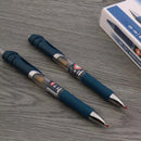 2pcs Blue Don't Fade for Long European Standard Press Type Medical Prescription Pen Gel Ink Pens Stationery Office Supplies