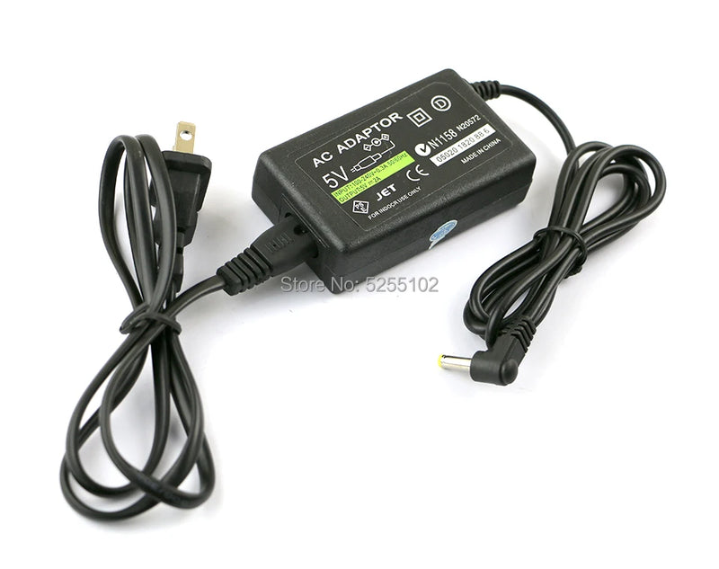 1pc EU/US Plug 5V Home Wall Charger Power Supply AC Adapter for Sony PlayStation Portable PSP 1000 2000 3000 Charging Cable Cord