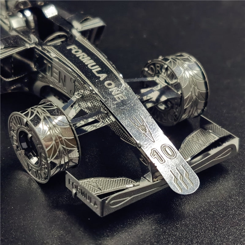 MMZ MODEL NANYUAN 3D Metal model kit F1 Racing vehicle Assembly Model DIY 3D Laser Cut Model puzzle toys for children adult gift