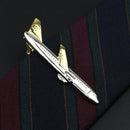 Quality Men's Classic Tie Clip Glasses Fish Airplane Fork Spoon Shape Metal Chrome Stainless Pin Clasp For Business Corbata Gift