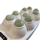 Natürliches Jade-Wärmetherapie-Handmassagegerät, therapeutisches Gerät aus Jade für die Körperpflege und Muskelstimulation