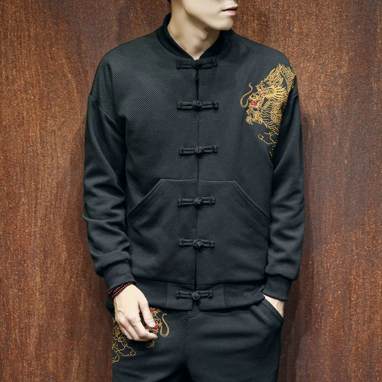 2023 New Dragon Embroidery Bomber Jacket Coat Men Masculina Male Jackets Casaco Masculino Chaquetas Hombre Veste Homme