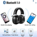 ZOHAN Elektronischer Kopfhörer 5.0 Bluetooth Ohrenschützer Gehörschutz Kopfhörer für Musik Sicherheit Geräuschunterdrückung Laden