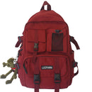 Frauen Junge Nylon Rucksack Reise Mesh Weibliche Studentin College Schultasche Männer Mädchen Cooler Laptop Rucksack Männliche Mode Büchertaschen Dame