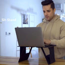 Computer Bracket Folding Adjustable Plastic Portable Laptop Stand for Sofa