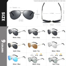 LIOUMO 2023 NEU Herren Vintage Legierung Polarisiert Photochrome Sonnenbrille Piloten-Sonnenbrille Beschichtung Linse Fahrbrille Für Herren/Damen