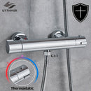 The Elysian Matte Thermostatic Shower System