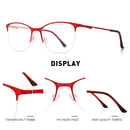 MERRYS DESIGN Women Cat Eye Glasses Half Frame Ladies Fashion Trending Eyewear Myopia Prescription Optical Glasses S2006