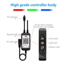 NEW LED Car Foot Light Ambient Lamp USB App Remote Box Control Multiple Modes Automotive Interior Decorative Lights
