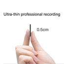 Ultra-Thin Tiny Mini Voice Recorder 4-32GB Digtal Professional Sound Activated Dictaphone Noise Reduce Record 8GB MP3 Player