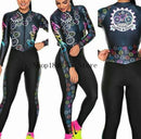 Women's Long sleeve Pro Team Triathlon Suit Cycling Jersey Skinsuit Jumpsuit Maillot Cycling Ropa ciclismo set pink gel